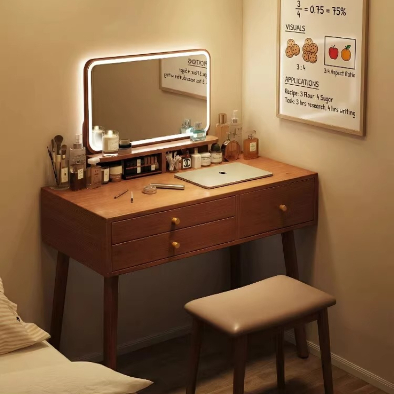 Beauty Without Makeup - Penteadeira Vintage de Meio Século para