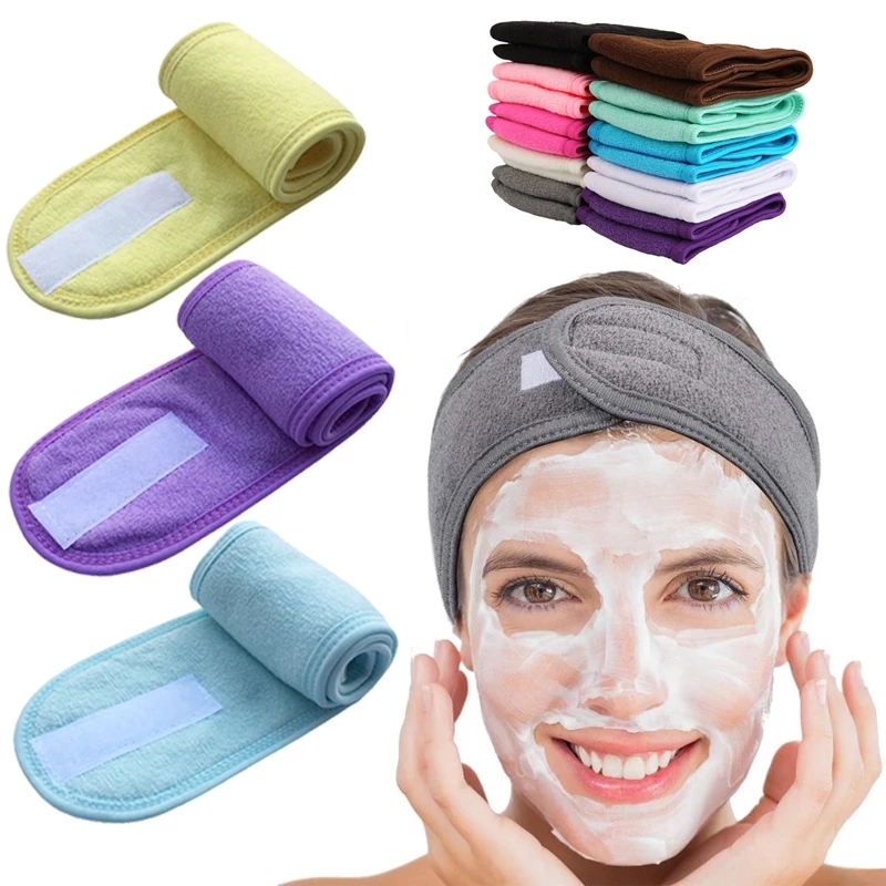 Beauty Makeup Women - Mulheres bandana ajustável larga hairband yoga
