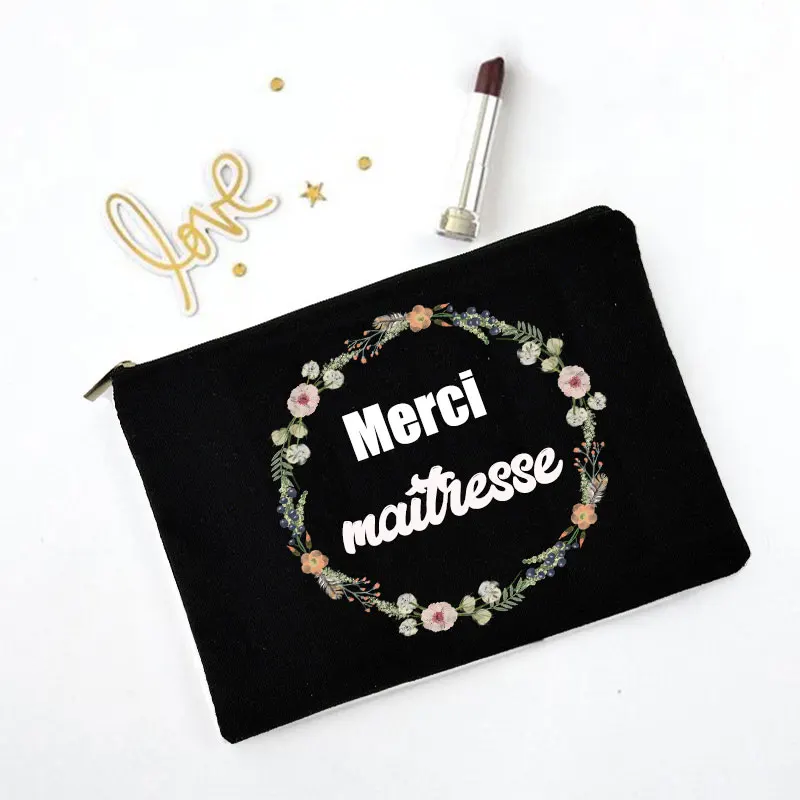 Beauty Makeup Women - Maquiagem saco com obrigado imprimir para