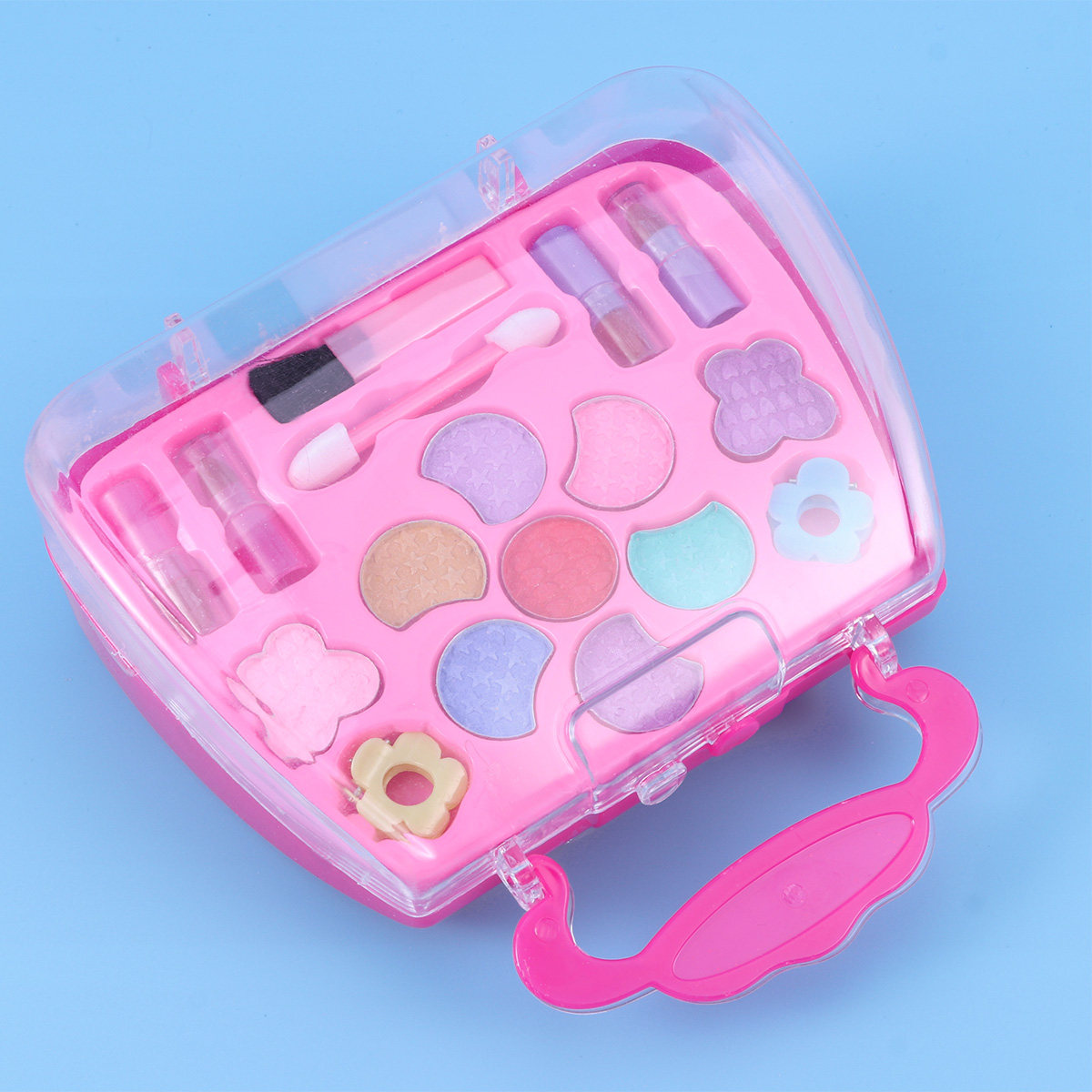 Beauty Makeup Vanity Set - Estojo de maquiagem infantil em formato