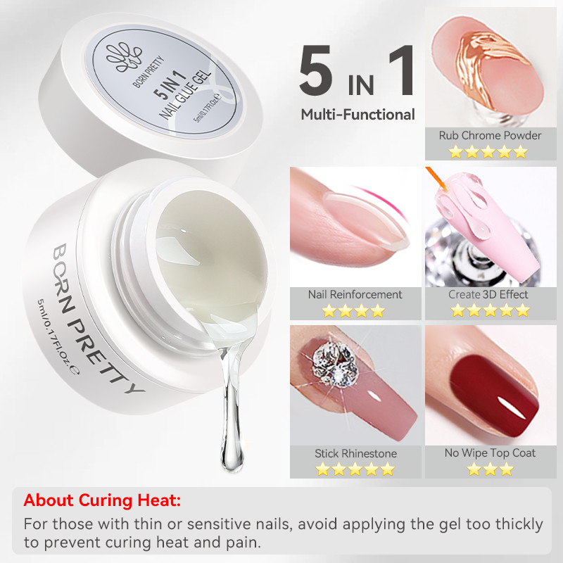 BORN PRETTY 5ml 5 EM 1 Gel de  - Contour Palette Stick avaliação e preço