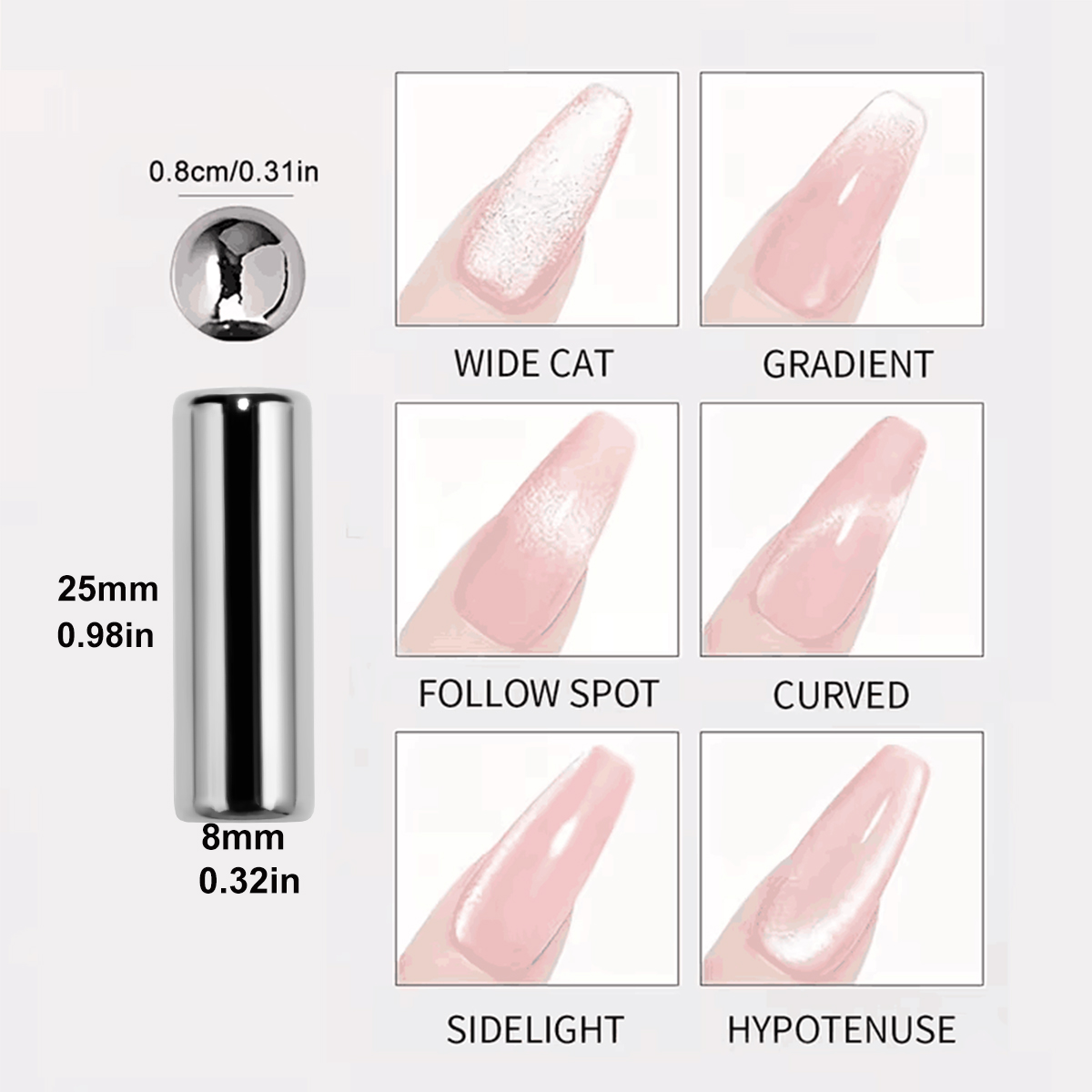 Conjunto de 2 Bastões Magnétic - Contour Palette Stick avaliação e preço