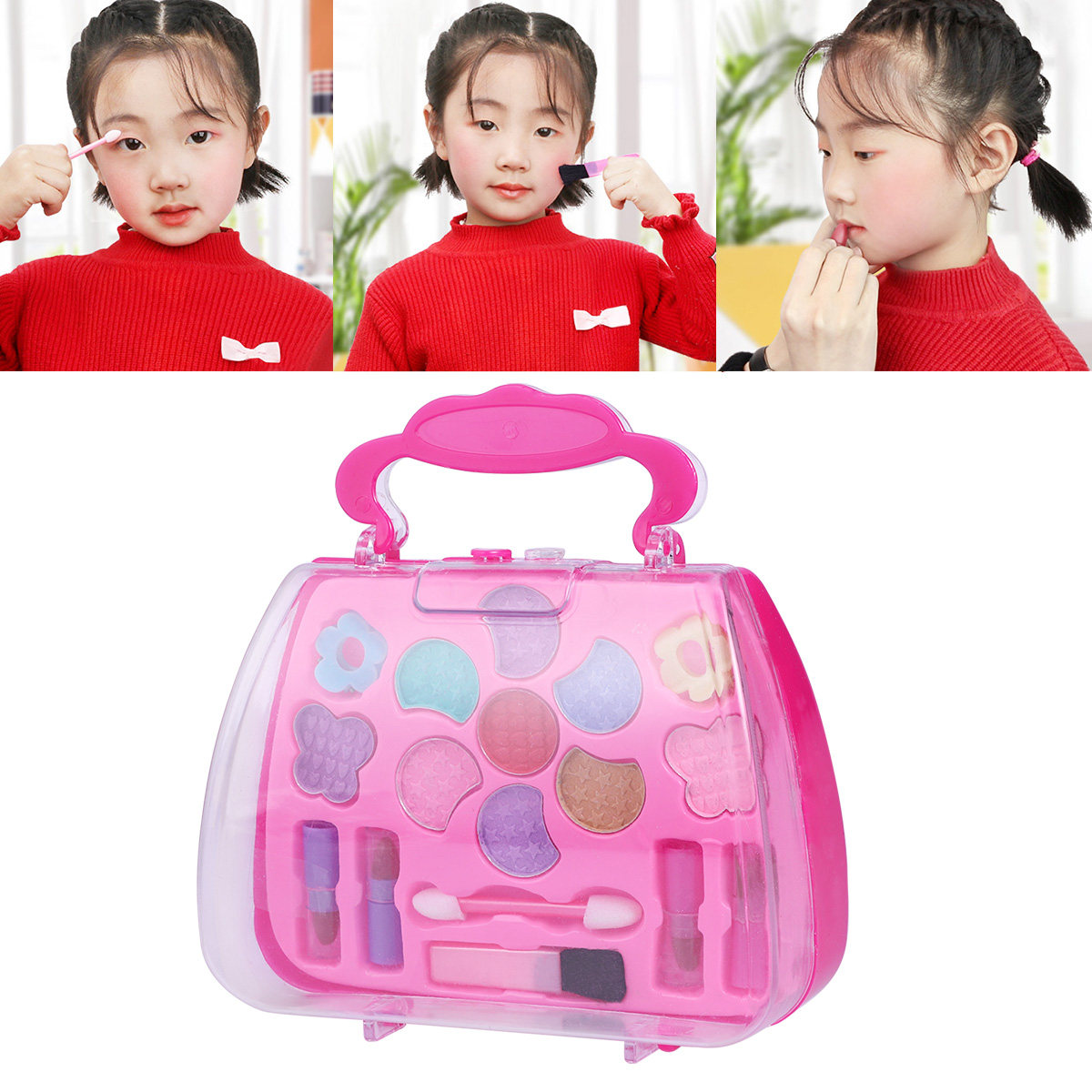 Estojo de maquiagem infantil e - Beauty Makeup Vanity Set avaliação e preço